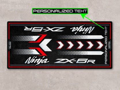 MPM Motorcycle Mat for Kawasaki ZX-6R - MM7395